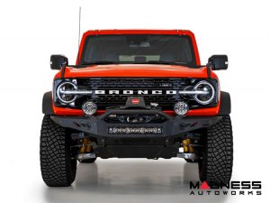 Ford Bronco Winch Bumper - Front - Rock Fighter - ADD Ford Bronco Winch Bumper - Front - Rock Fighter - ADD